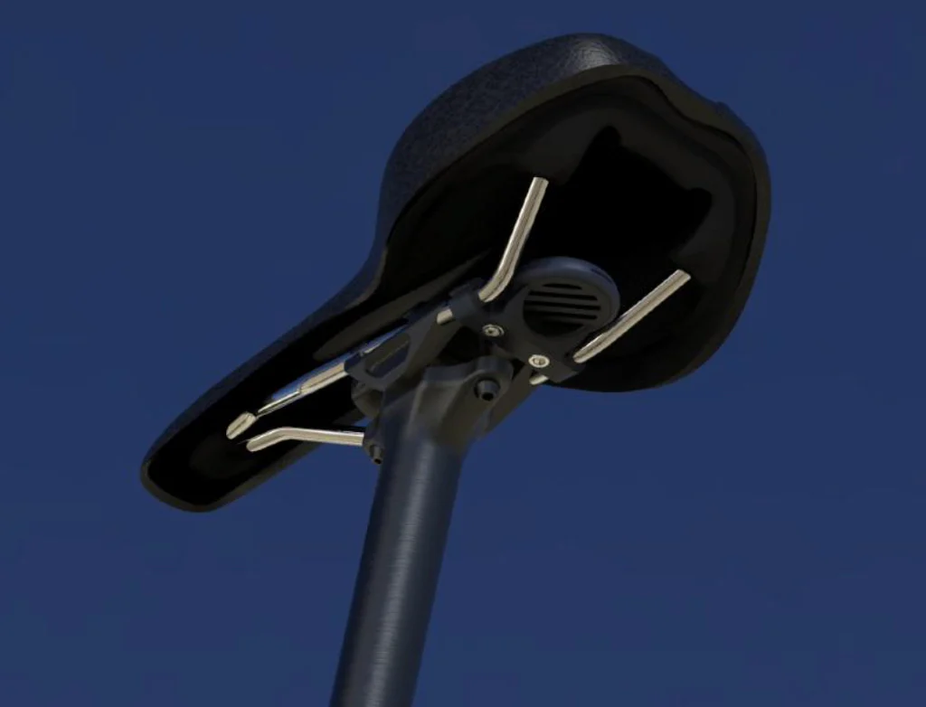 LAUT Bike Saddle Mount for Apple AirTag - Black - Image 4