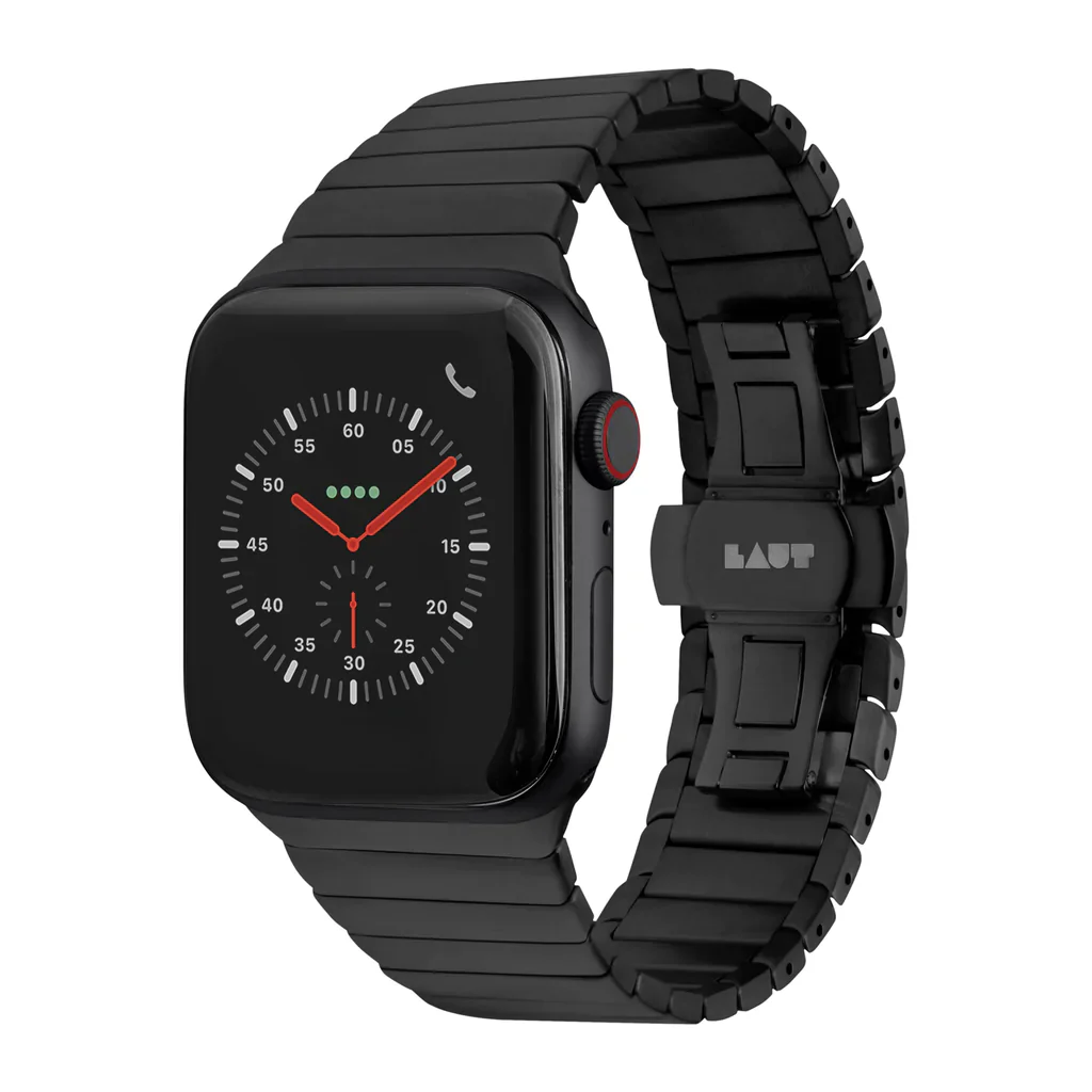 Laut - Stainless Steel LINK - Black - Large Watch