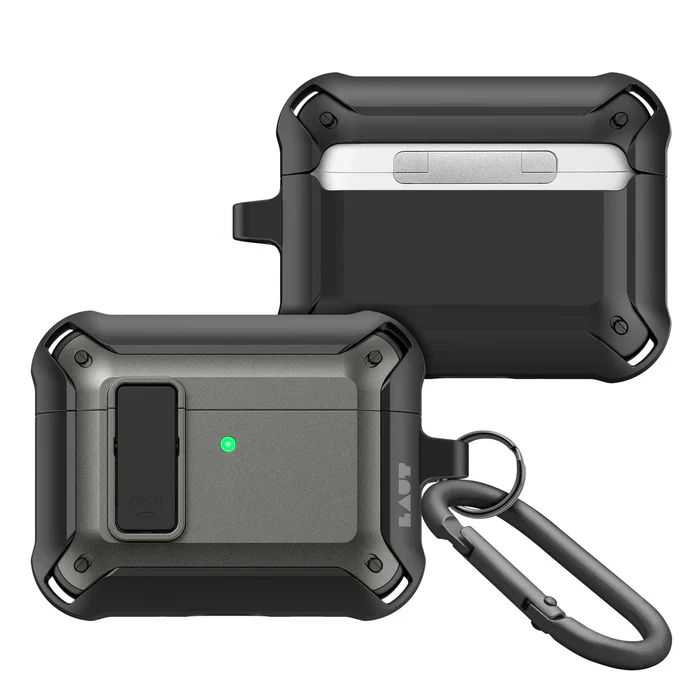 LAUT ZENTRY AirPod Case for Airpods Pro 3 - Black - Image 3