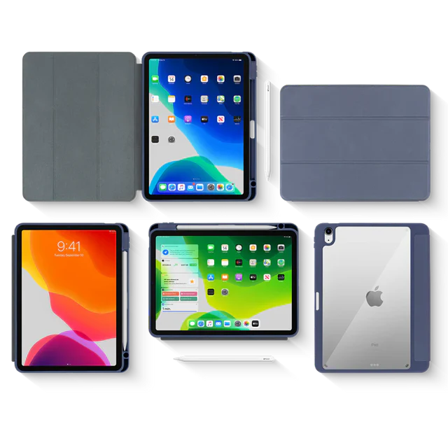 LOGiiX Cabrio+ for iPad Pro/Air 13 inch (M5/M4/M2) - Midnight Blue - Image 6