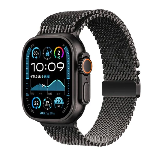 Logiix - Milanese Link - Black - Large Watch
