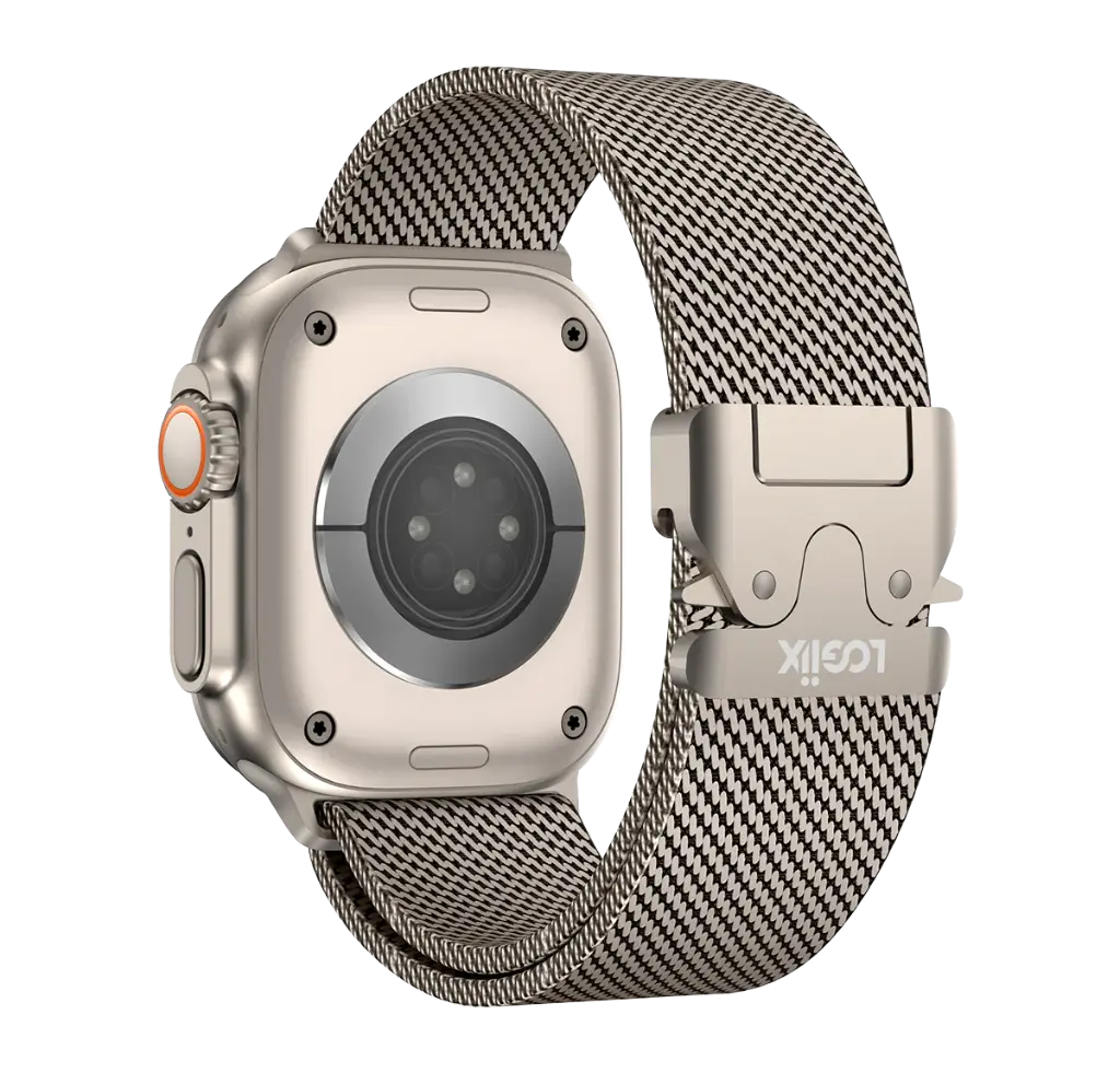 Logiix - Milanese Link - Titanium Finish - Large Watch - Image 2