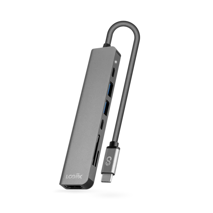 LOGiiX USB Type-C to Multiport Hub 7-in-1