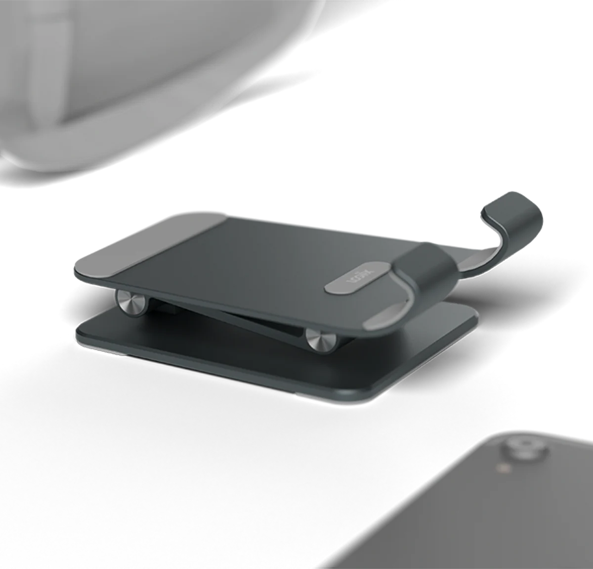 LOGiiX Universal Folding Tablet Stand - Graphite Grey - Image 2