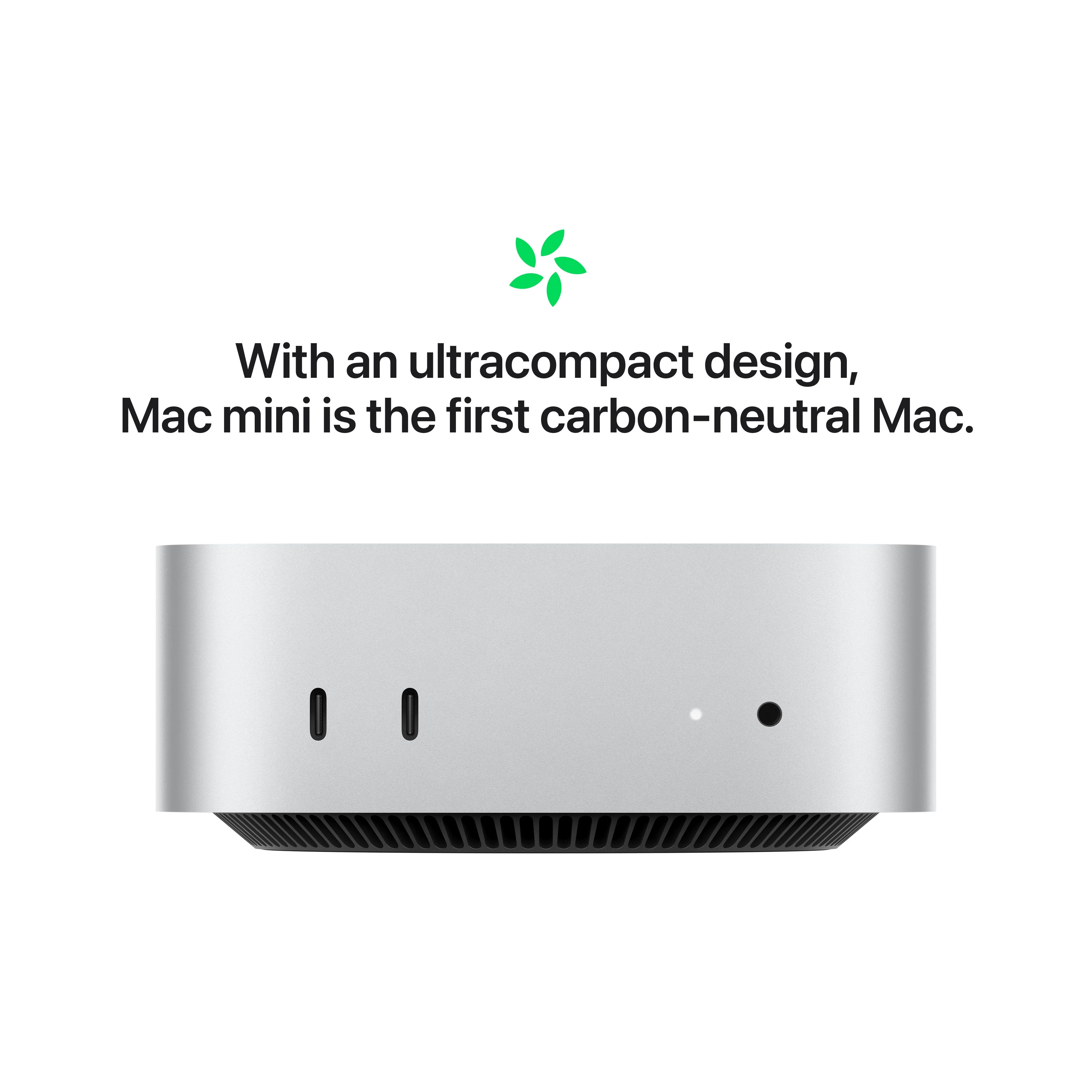 Mac mini: Apple M4 Pro chip with 12-core CPU and 16-core GPU, 512GB SSD - Silver - Image 5