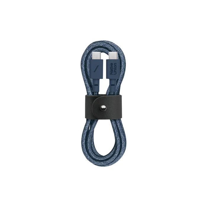 Native Union Belt USB-C to USB-C Cable - Navy 1.2M