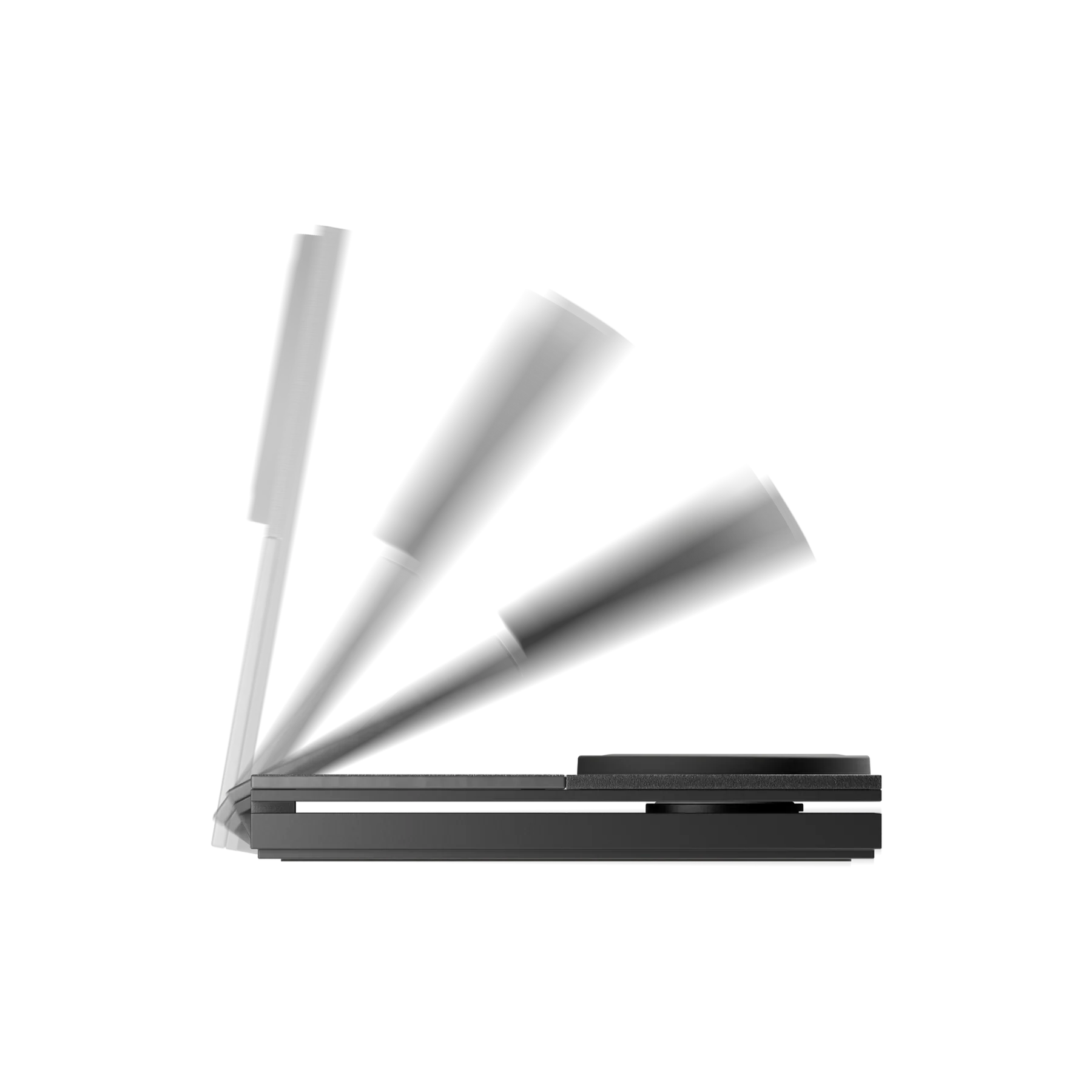 Native Union Rise 3-IN-1 Qi2 Wireless Charger - Black - Image 4