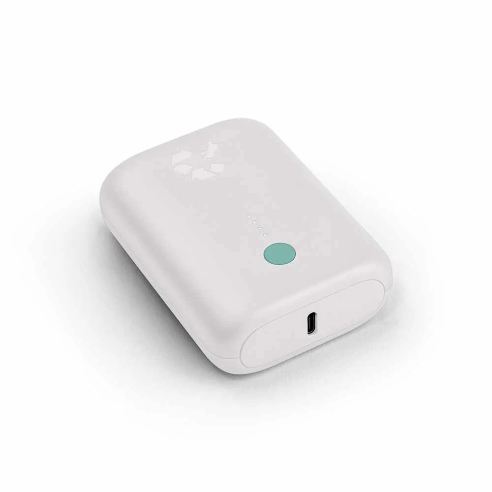 Nimble CHAMP Lite 5200 mAh Portable Charger 15W - White - Image 2