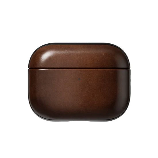 Nomad Horween Leather Case for AirPod Pro 3 - Rustic Brown