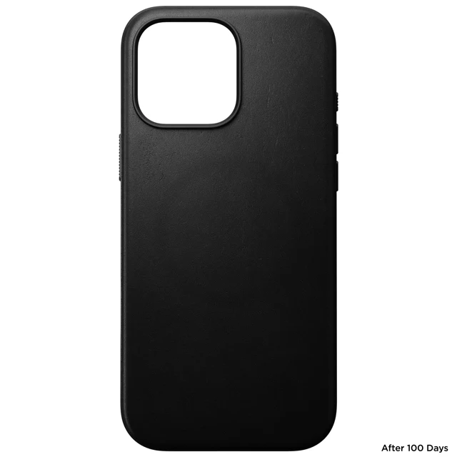 Nomad Modern Leather Case with MagSafe for iPhone 16 Pro - Black - Image 3