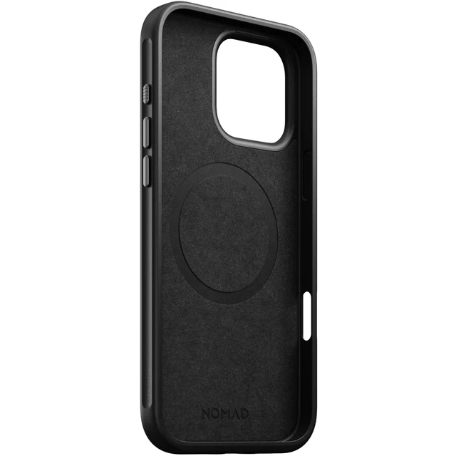 Nomad Modern Leather Case with MagSafe for iPhone 16 Pro - Black - Image 6