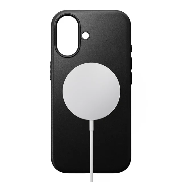 Nomad Modern Leather Case with MagSafe for iPhone 17 - Black - Image 2
