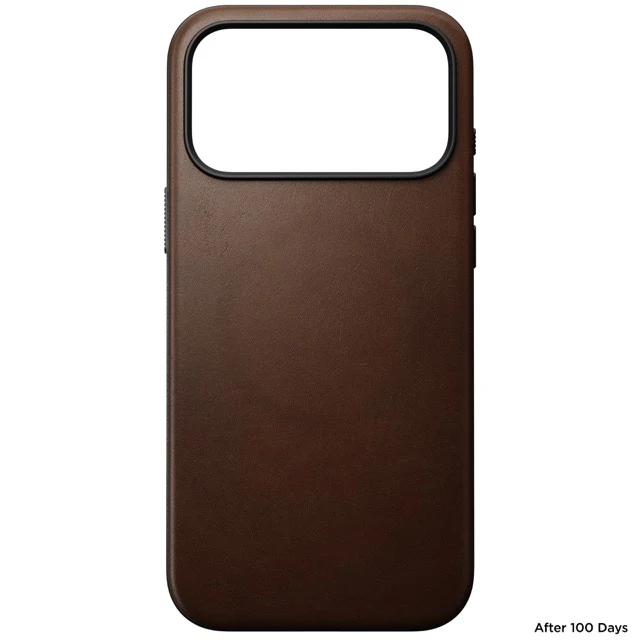 Nomad Modern Leather Case with MagSafe for iPhone 17 Pro Max - Brown - Image 3