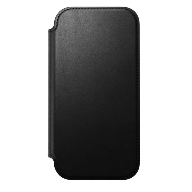 Nomad Modern Leather Folio Case with MagSafe for iPhone 17 - Black - Image 6