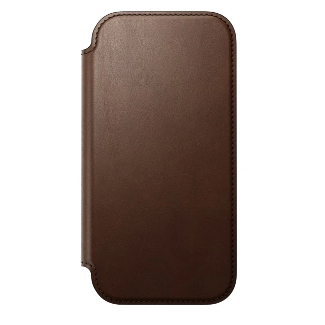 Nomad Modern Leather Folio Case with MagSafe for iPhone 17 - Brown - Image 6