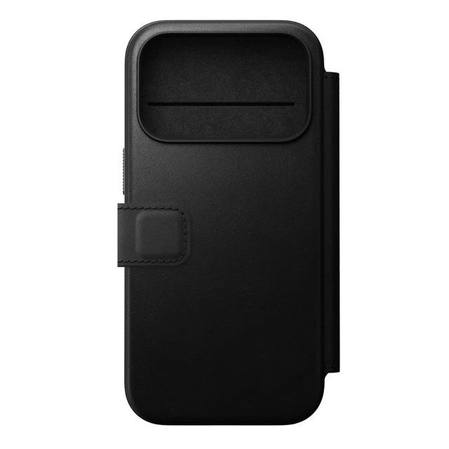 Nomad Modern Leather Folio Case with MagSafe for iPhone 17 Pro - Black - Image 3