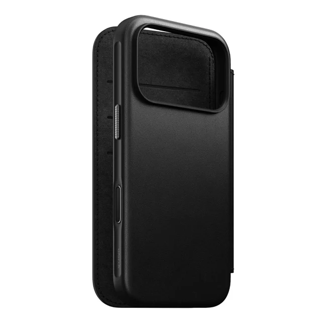 Nomad Modern Leather Folio Case with MagSafe for iPhone 17 Pro - Black - Image 5