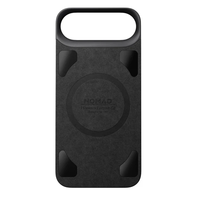 Nomad Modern Magnetic Leather Bacover for iPhone Air - Black - Image 5