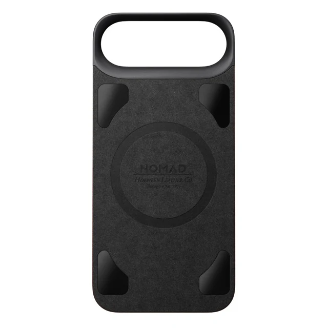 Nomad Modern Magnetic Leather Bacover for iPhone Air - Brown - Image 5