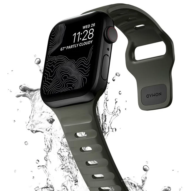 Nomad - Waterproof Sport - Ash Green - Small Watch - Image 4