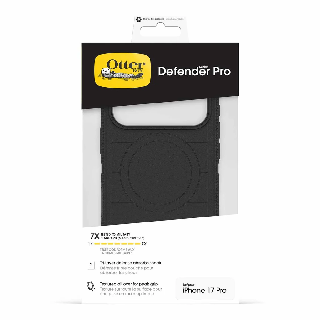 Otterbox Defender Pro with MagSafe for iPhone 17 Pro - Black - Image 5