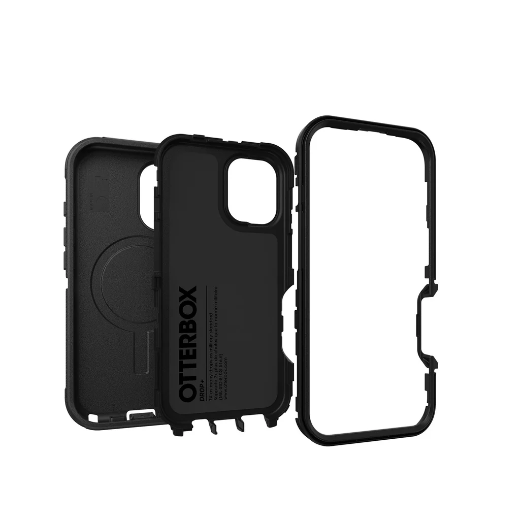 Otterbox Defender with MagSafe for iPhone 16 - Black - Image 3