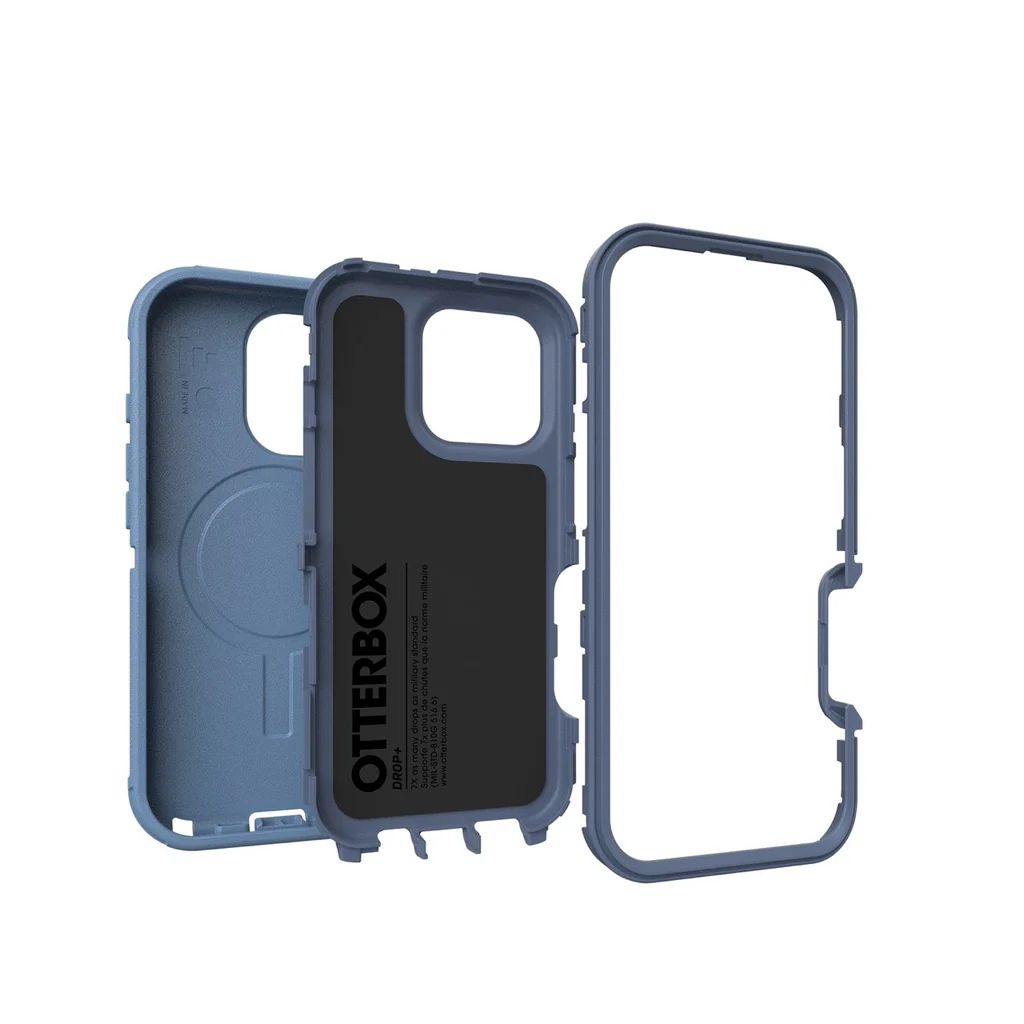 Otterbox Defender with MagSafe for iPhone 16 Pro Max - Baby Blue Jeans - Image 3