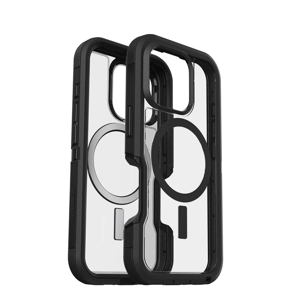 Otterbox Defender XT with MagSafe for iPhone 16 Pro Max - Clear / Black Dark Side - Image 2
