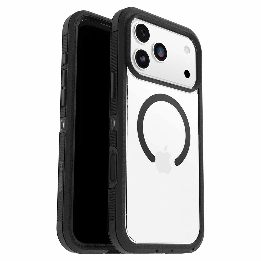 Otterbox Defender XT with MagSafe for iPhone 17 Pro Max - Clear / Black Dark Side - Image 4