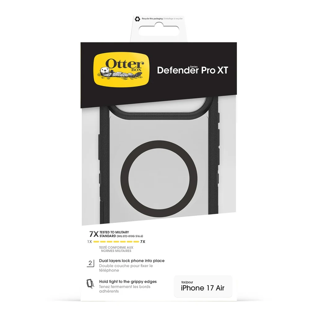 Otterbox Defender XT with MagSafe for iPhone Air - Clear / Black Dark Side - Image 5