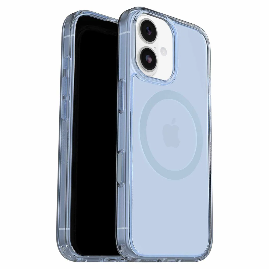 Otterbox Symmetry+ Case with MagSafe for iPhone 17 - Blue Bliss (Silver Glade) - Image 4