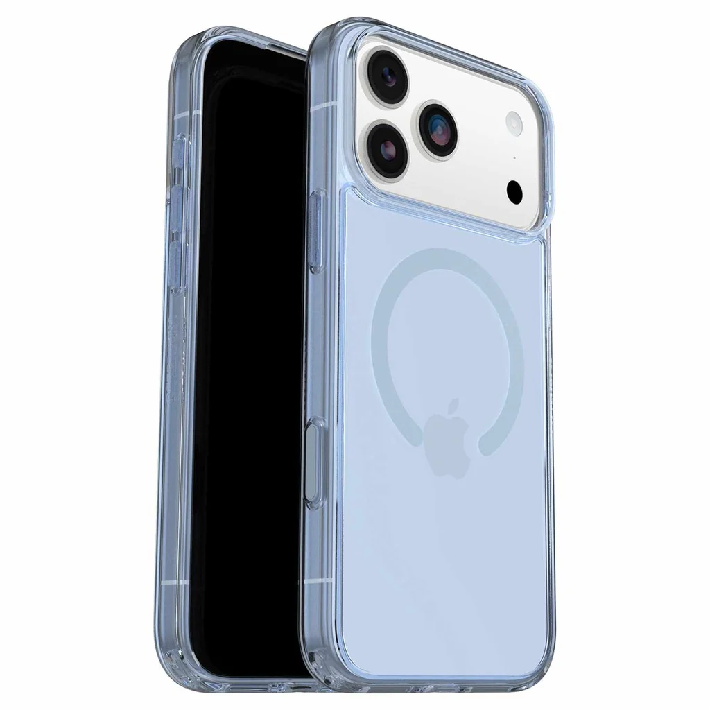 Otterbox Symmetry+ Case with MagSafe for iPhone 17 Pro Max - Blue Bliss (Silver Glade) - Image 4