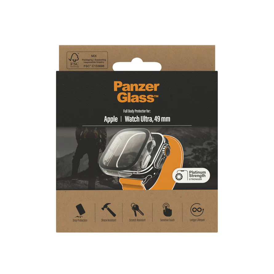 PanzerGlass Full Body Case for Apple Watch Ultra 1-3 - Clear - Image 4