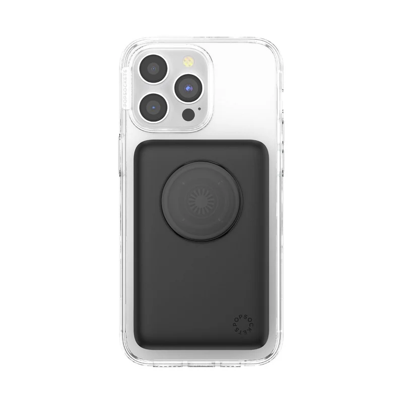 PopSockets MagSafe PowerPack - 5000 mAh grip / stand - Black - Image 2