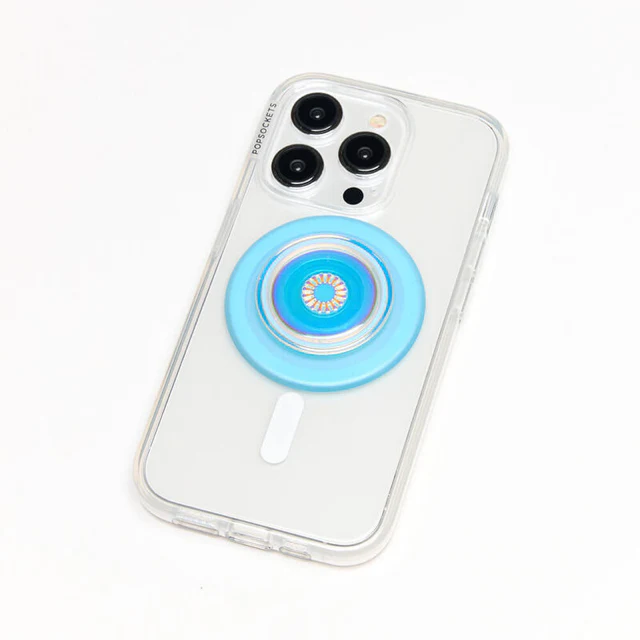 PopSockets PopGrip with MagSafe - Opalescent Blue - Image 4