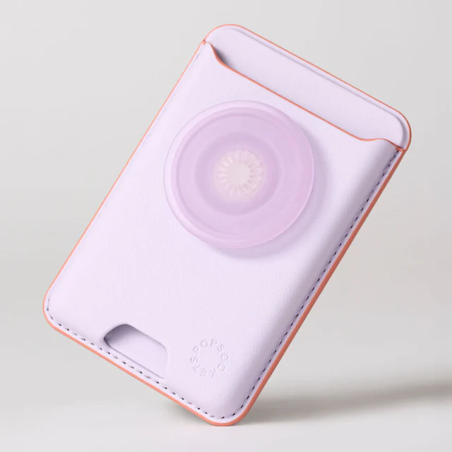 PopSockets Soft PopWallet+ with MagSafe - Lavender - Image 4