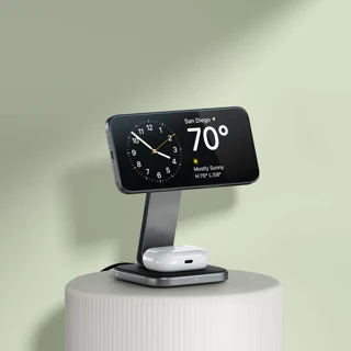 Satechi 2-in-1 Foldable Qi2 Wireless Charging Stand - Image 8