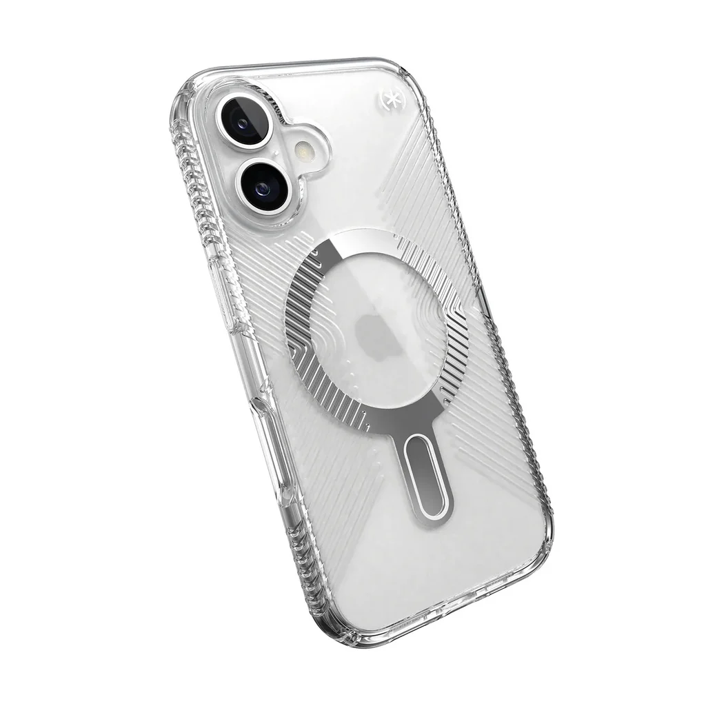 Speck Case with ClickLock/MagSafe for iPhone 16 - Grip Clear - Image 2