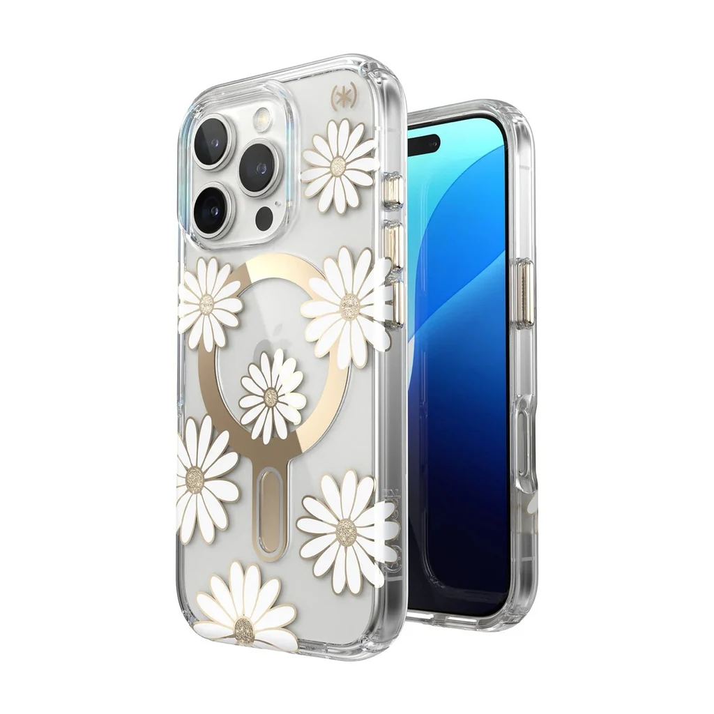 Speck Case with ClickLock/MagSafe for iPhone 16 Pro Max - Sunshine Daisy - Image 3