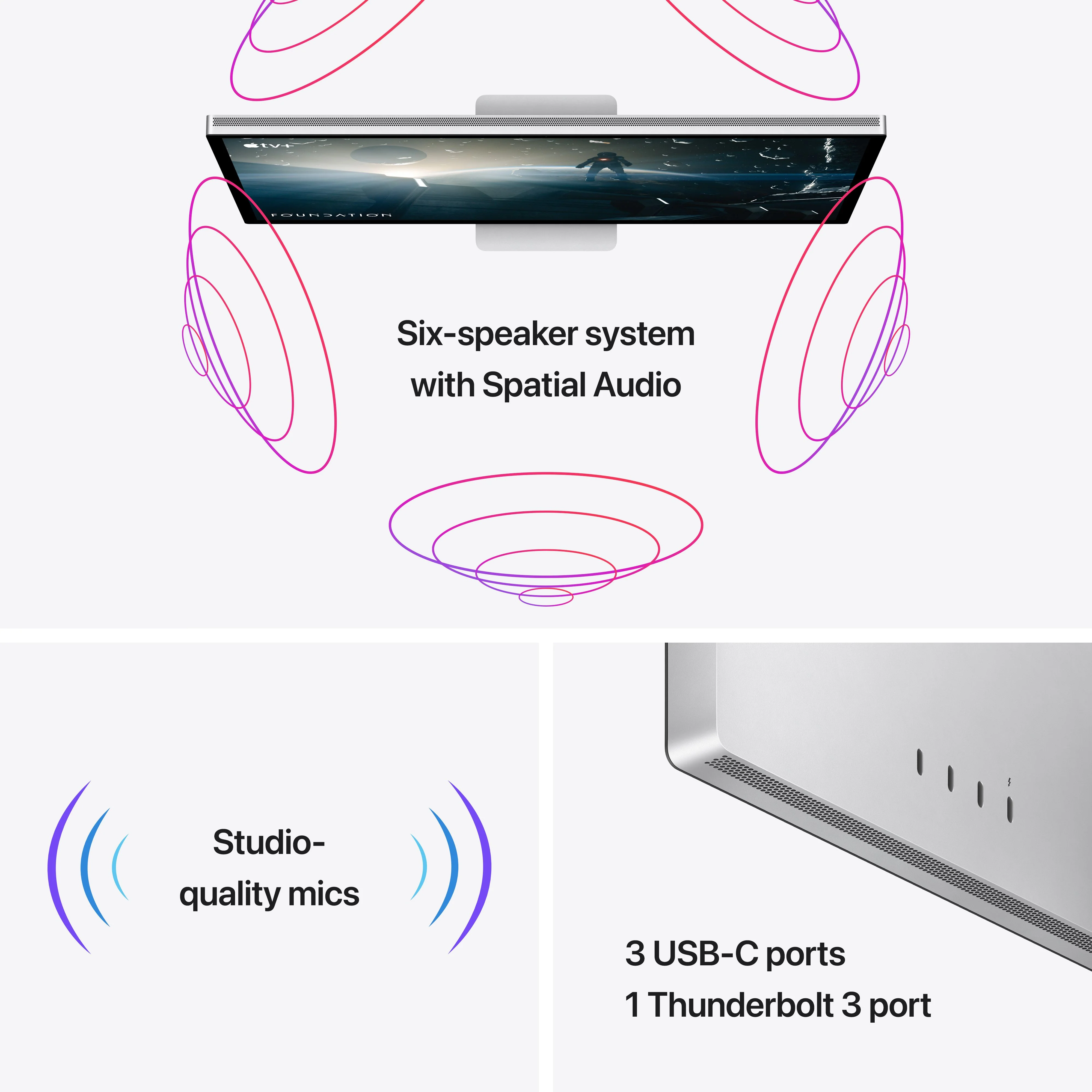 Studio Display - Standard glass - Tilt- and height-adjustable stand - Image 6
