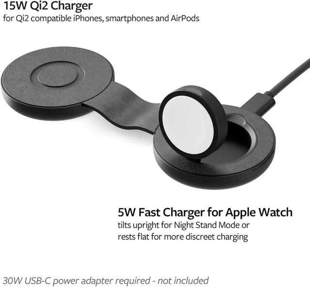 Twelve South ButterFly SE Folding Charger - Black - Image 6