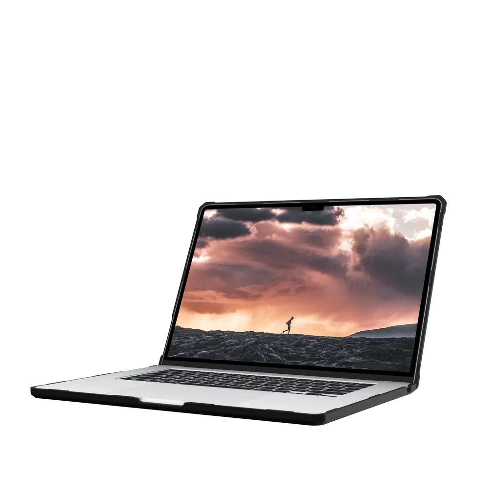 UAG Hardshell for 13-inch MacBook Air M2/M3 - Plyo Ice/Black - Image 2