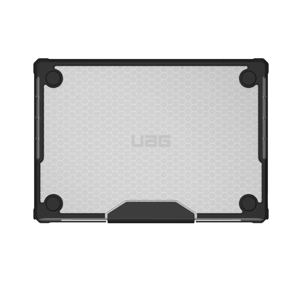 UAG Hardshell for 13-inch MacBook Air M2/M3 - Plyo Ice/Black - Image 3